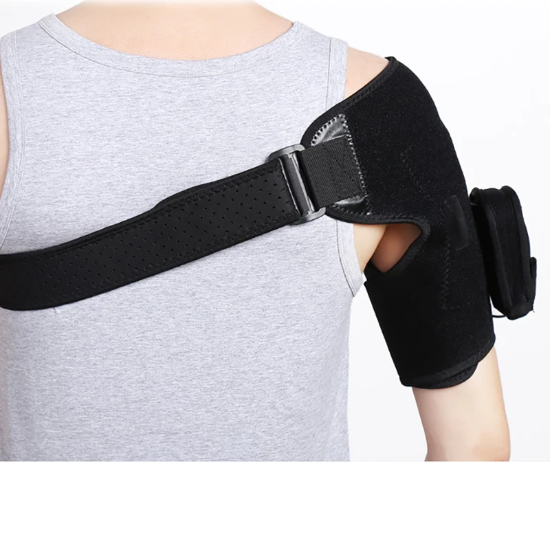Электрическая термотерапия плеч регулируемый плечевой бандаж поддерживающий