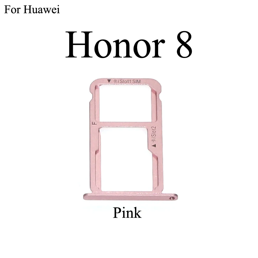 YuXi For Huawei Honor 8 / Lite Micro Sim Card Tray Socket Holder Slot Adapter Replacement Parts | Мобильные телефоны и