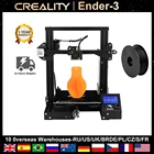 3D-принтер Creality Ender-3 3X, обновленный, с функцией возобновления печати, V-slot, печать после сбоя питания, Набор масок очаг + нить из пла, 1,75 мм, 1 кг, Ender 3
