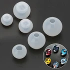 1 шт. эпоксидная смола звездное небо шар 3D силиконовые формы сделай сам форма для ожерелья Подвески Висячие серьги изготовление ювелирных изделий подарок