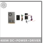 Источник питания постоянного тока 48 в 12 А + постоянный ток 400 ВткВт ER11 55 мм бесщеточный электродвигатель шпинделя с ЧПУ + стандартный Драйвер шагового двигателя.