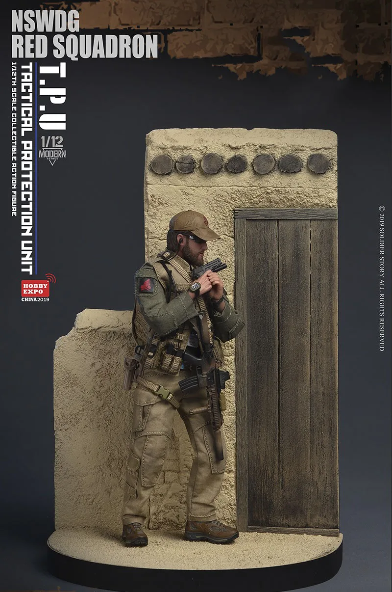 Солдат история 1/12th весы исключением NSWDG красная Команда Тактическая защита блок