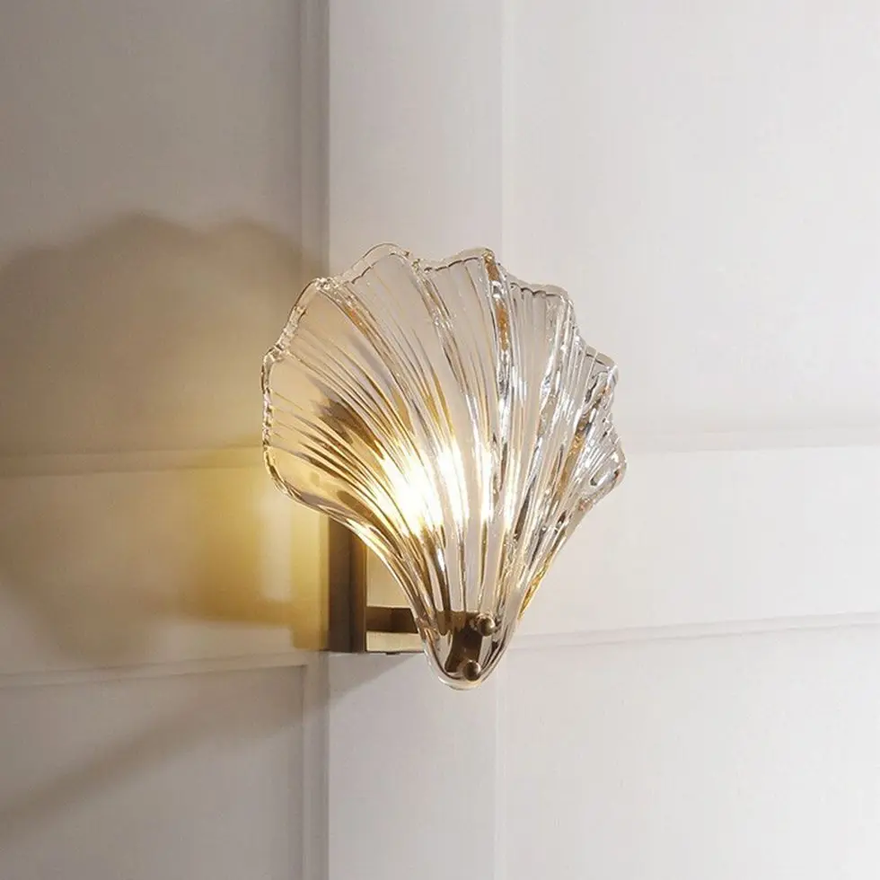 Shell Wall Lamp Modern Wall Sconce for Home Decoration Bedroom Living Room Wall Lamps Indoor Lighting Nordic Wall Light lampara