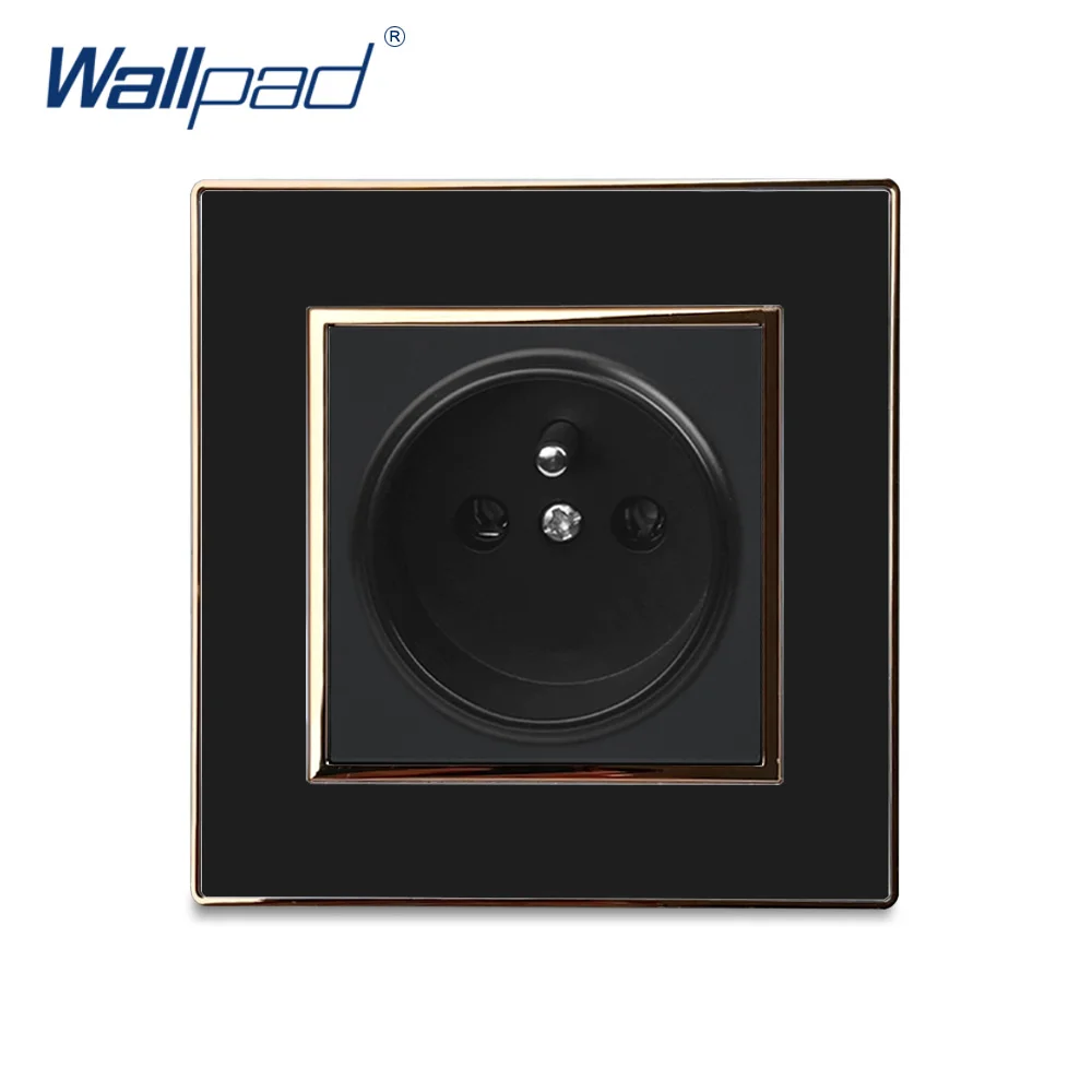 Розетка электрическая Schuko Wallpad 2 контакта 16 А 110 250 В|french wall socket|eu socketeu ac |