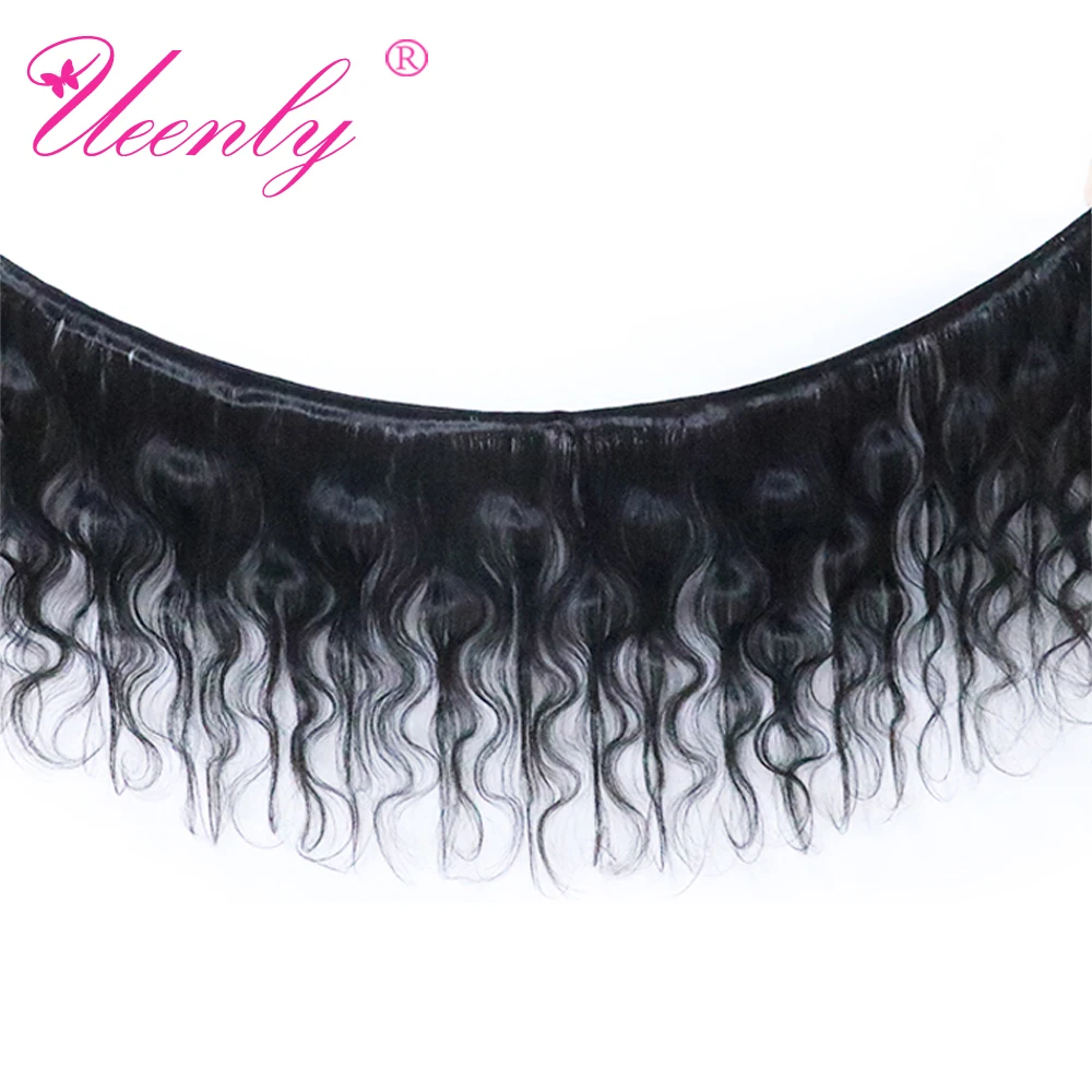UEENLY бразильские волнистые 4 пучка Реми 100% человеческие волосы пучки шт./лот
