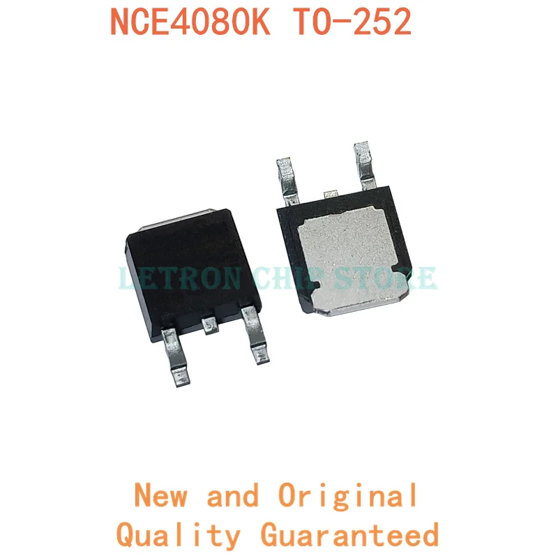 

10PCS NCE4080K TO-252 80A 40V N-CH TO252 DPAK SMD MOSFET new and original IC Chipset