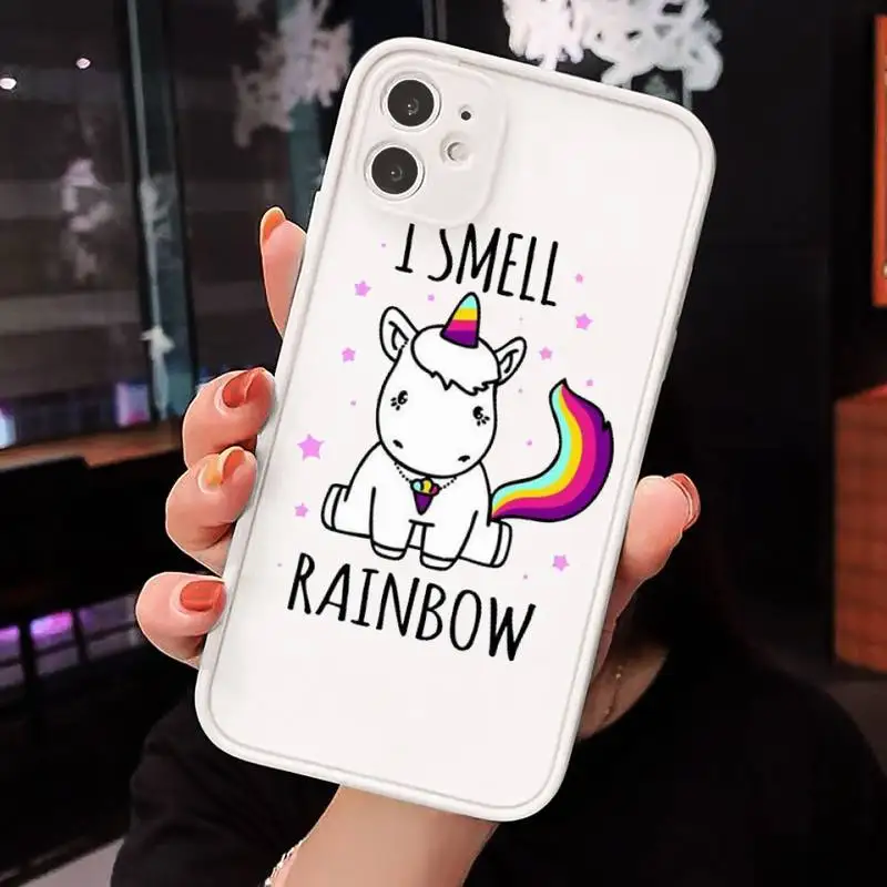 

unicorn all Phone Case Matte Transparent for iPhone 7 8 11 12 s mini pro X XS XR MAX Plus cover funda