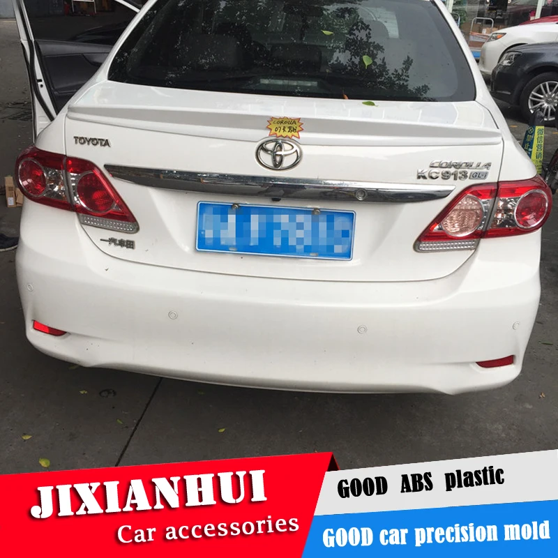Спойлер для Corolla 2006-2013 Toyota TWK спойлер из АБС-пластика заднее крыло автомобиля