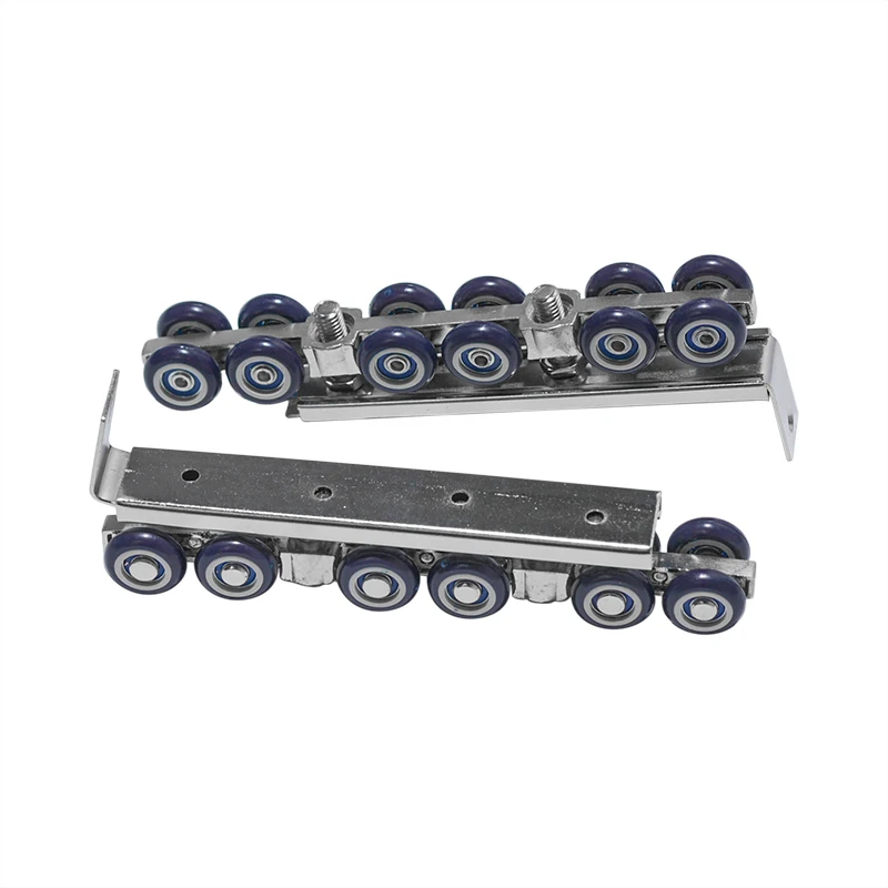 1 пара холоднокатаная Сталь раздвижные деревянные двери шкафа аппаратные