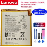 2021years 100 original 4850mah l18d1p32 tab replacement battery for lenovo tablet m10 tb x605l tb x605f tb x605m tb x505x x505l