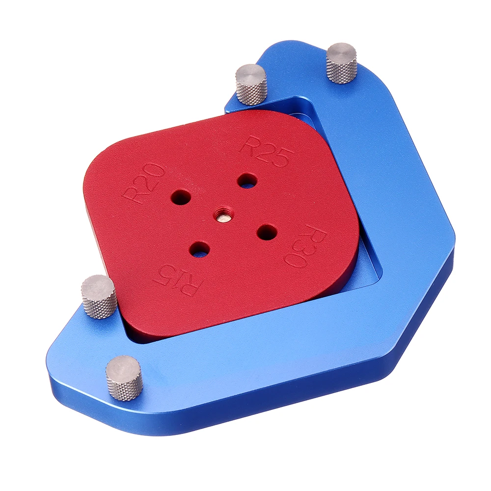 

KE-R2 быстрой смены древесины Панель радиус R15/R20/R25/R30/C15/C20/C25/C30 быстрой джиг маршрутизатор Таблица биты джиг Алюминий сплав кор