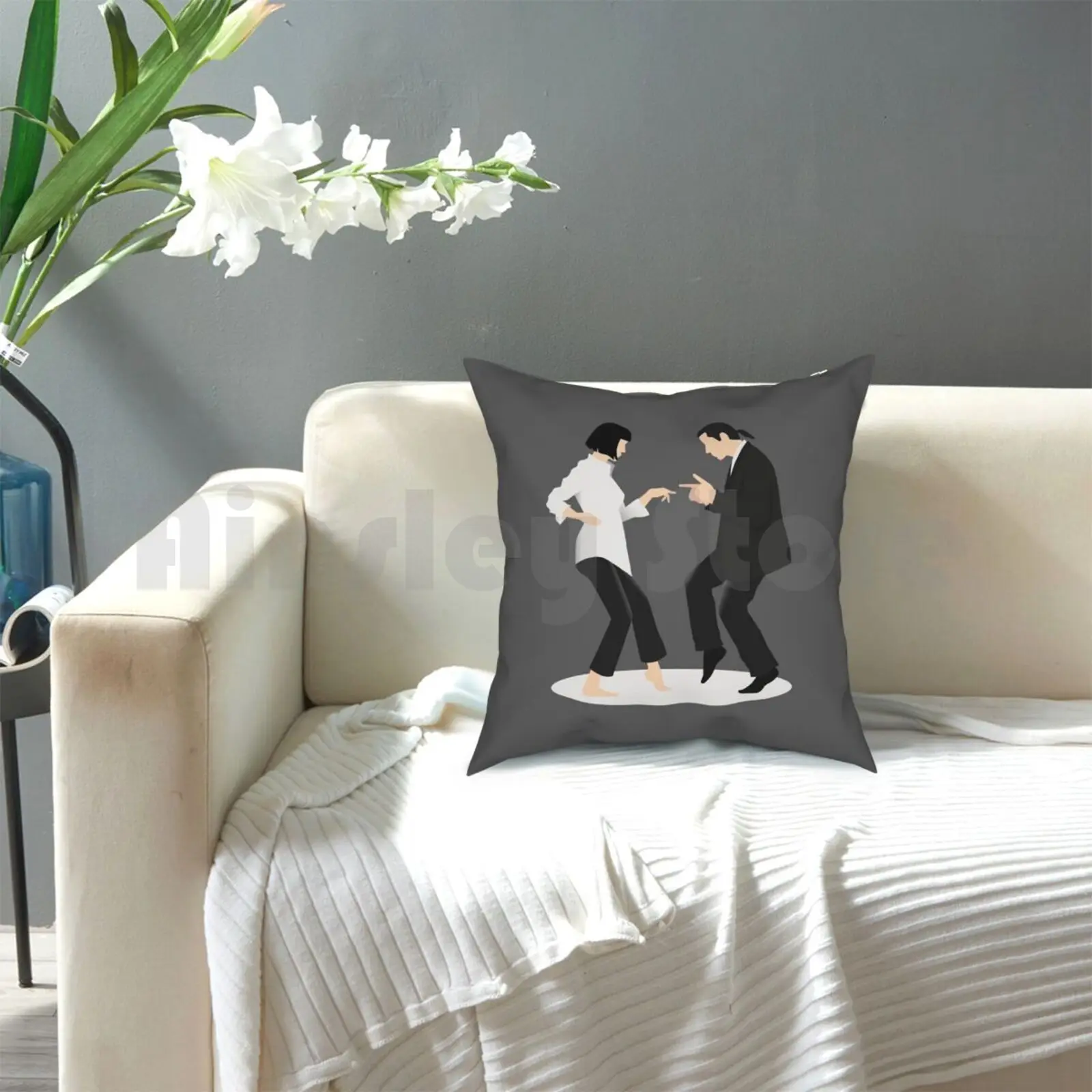 Целлюлозы Художественная литература | Танцы #2 Подушка Чехол с принтом домашняя