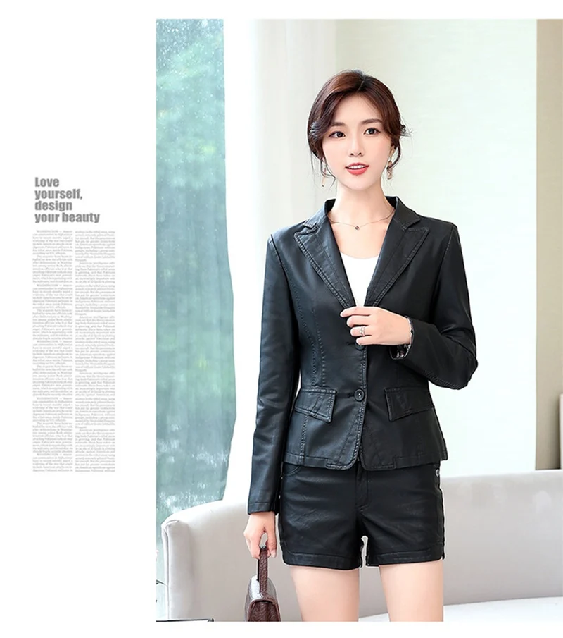 Роскошное кожаное замшевое пальто куртка весна осень женская тонкая верхняя