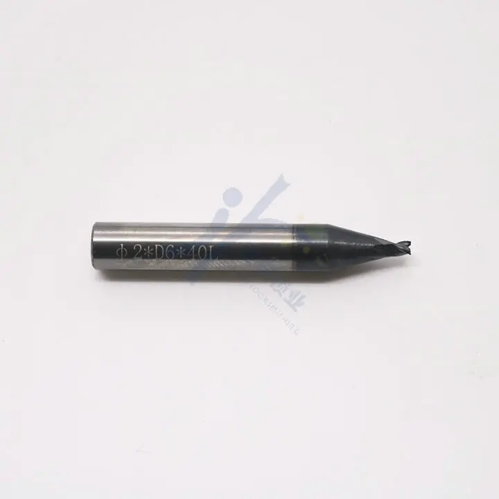 

2.0MM 3 teeth coated tungsten steel milling cutter end mill hard-coated vertical key machine twist drill locksmith Key Copy