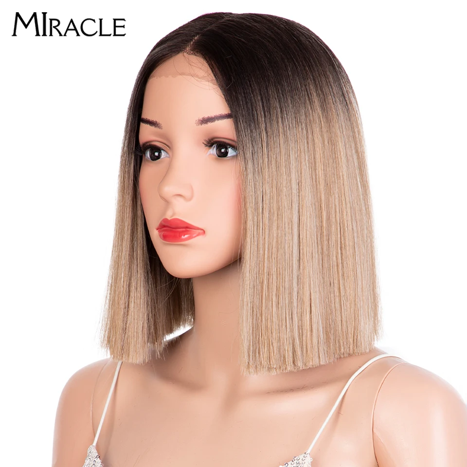 Короткий синтетический парик с коротким Бобом светлые 10 дюймов прямые короткие