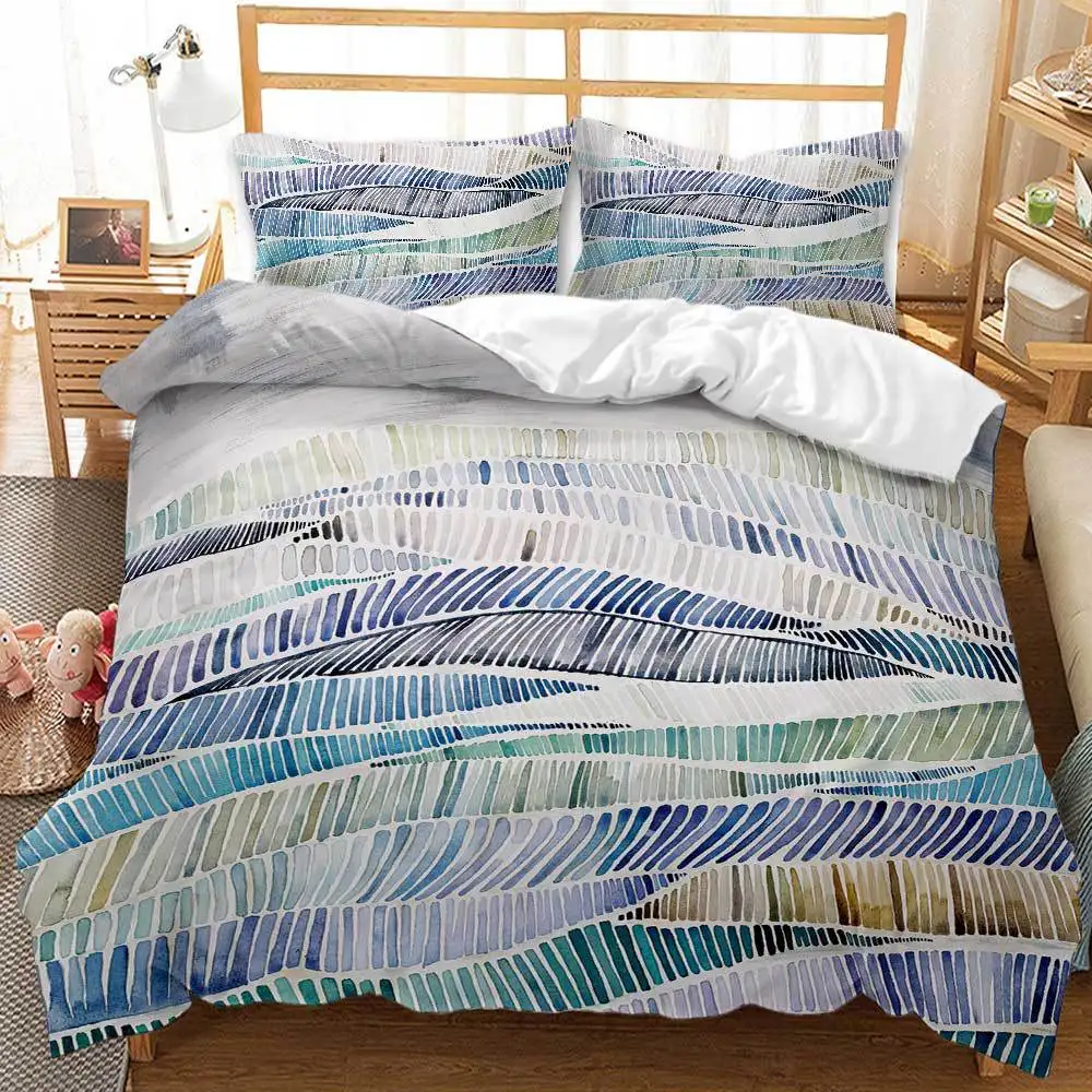 

Fantasy Colorful Texture 3D Print Comforter Bedding Sets Queen Twin Single Size Duvet Cover Set Pillowcase Home Textile Luxury