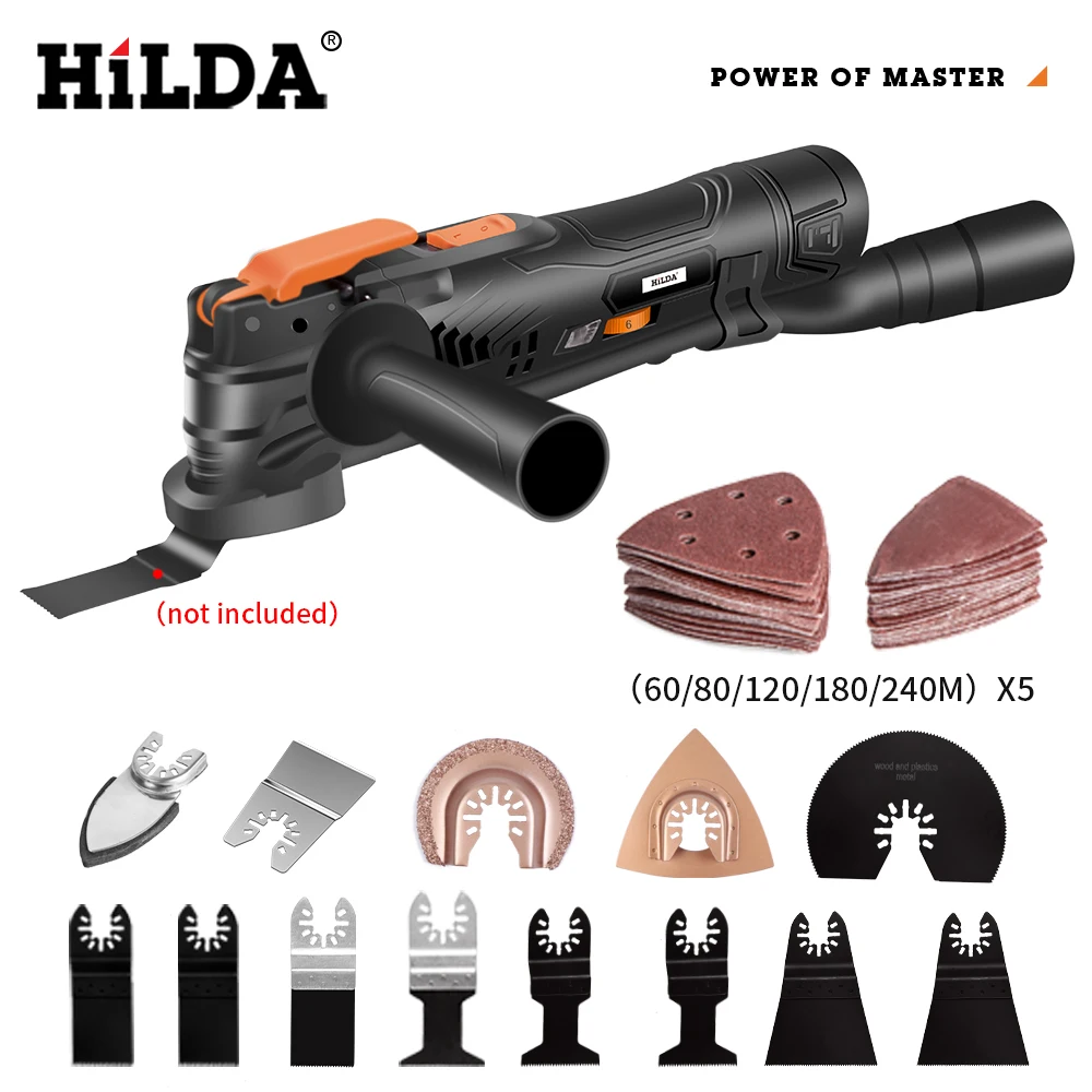 HILDA Электрический осциллирующий инструмент для ремонта литий ионный