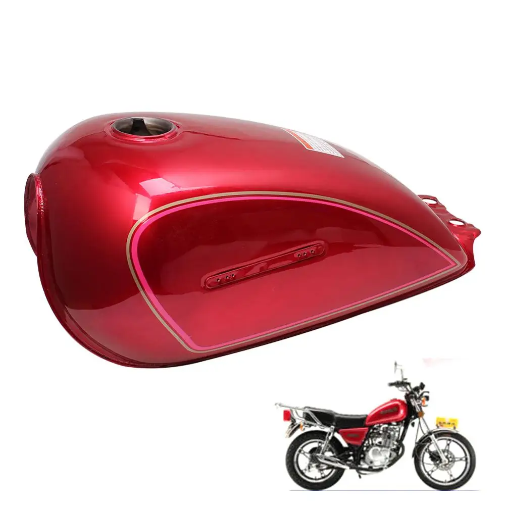 Топливный бак для мотоцикла 8L винтажный Cafe Racer Универсальный Масляный бокс