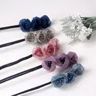 Зажим для волос в форме ленивого цветка, Ретро зажим для волос, элегантное оборудование для волос с мясом, зажим для волос в форме ленивого полусфера, нескользящий зажим для волос для женщин