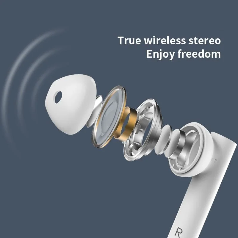 

Air6 TWS Wireless Bluetooth 5.0 Earphones HiFi Stereo Headphone With Dual Mic Noise Reduction Earbuds LED Display For Xiaomi