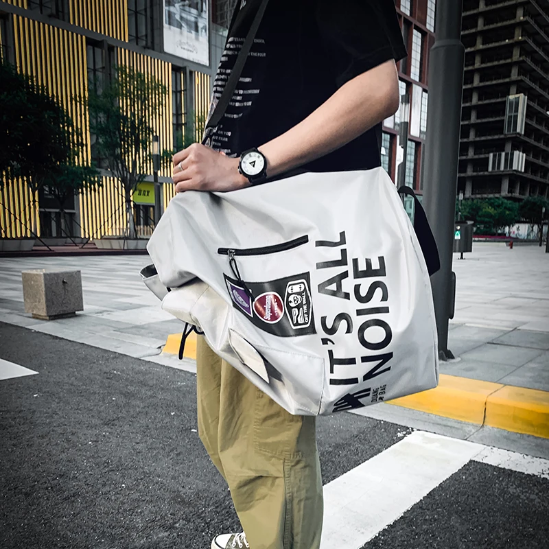 Рюкзак на шнурке уличная дорожная сумка для покупок мужской рюкзак в стиле