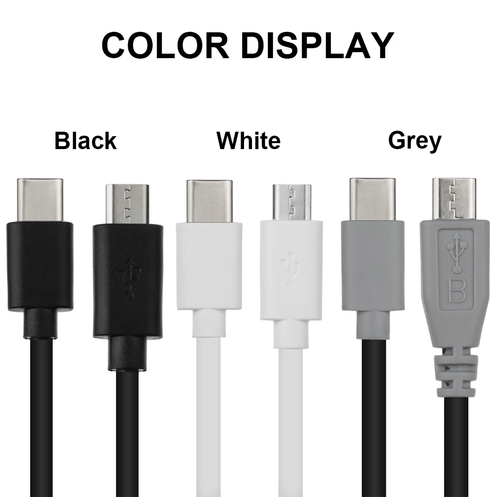 Кабель USB-C/Micro USB для зарядки и синхронизации данных технология OTG мобильных