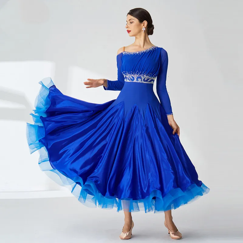 Новое Бальное Платье стандартная одежда для бальных танцев togao платья для конкурса бальных танцев Танго вальс-2020