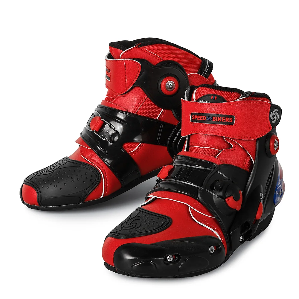 Мотоциклетные ботинки для мужчин и женщин водонепроницаемая обувь скоростных