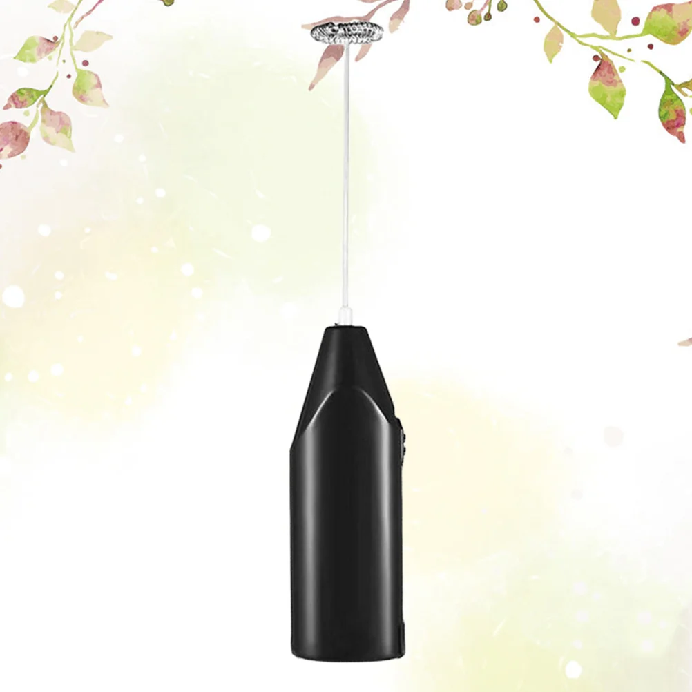 

1pc Electric Egg Beater Egg Whisk Egg Blender Egg Stirrer Cake Baking Cream Whisk Foamer Mini Coffee Bubbler (Black)