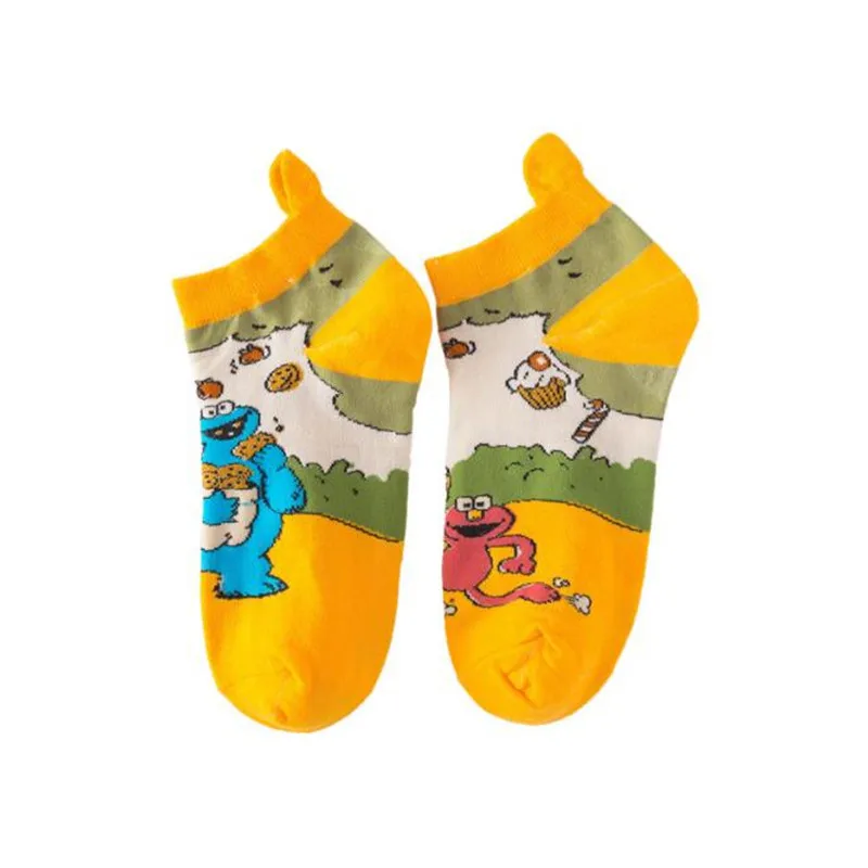 Женские ботинки Женская обувь с закрытым носком милые модные из мультфильма