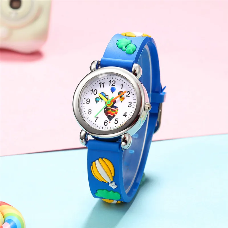 Часы детские силиконовые с изображением жирафа футбола 4 стиля | Наручные часы