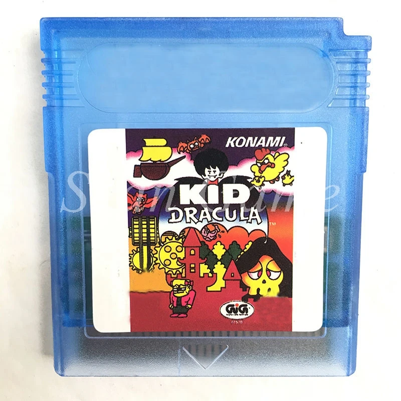 16 бит портативная консоль видео игровая карта-картридж для малыша Дракула версия