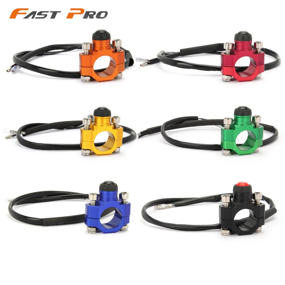 Универсальный переключатель для остановки двигателя мотоцикла CNC с основанием KTM