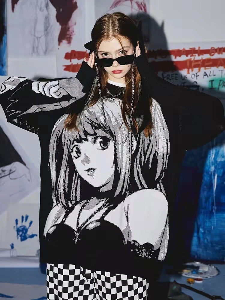 

Костюм для косплея аниме «Death Notes», имитация Амана, пикантный топ, свитер, Униформа, наряд, аниме свободные костюмы, свитер для мужчин и женщин