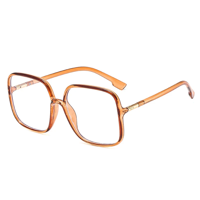 

2021 Office Women Men Anti Blue Light Square Eyewear Blocking Glasses Optical Spectacle Eyeglass Transparent Computer Eyeglasses