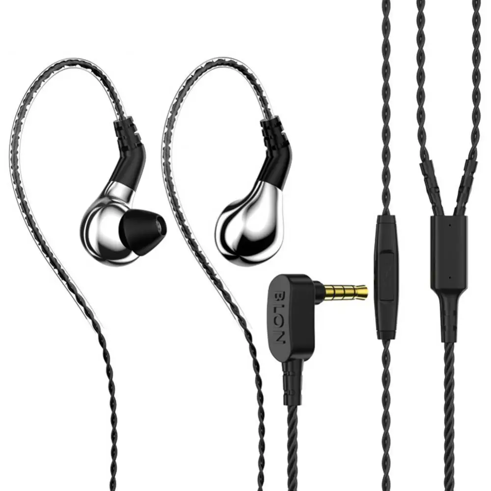 Наушники BLON BL-03 3 5 мм карбоновые диафрагменные динамические наушники-вкладыши DJ