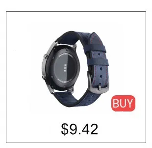 Кожаный ремешок FOHUAS Crazy horse для samsung gear s3, наручные Смарт-часы, ремешок, браслет, ремешок для iWatch