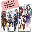 Чехол для подушки Genshin Impact Dakimakura, двухсторонний игровой персонаж Kaeya Hutao Eula Zhongli Xiao, чехол для подушки для обнимания