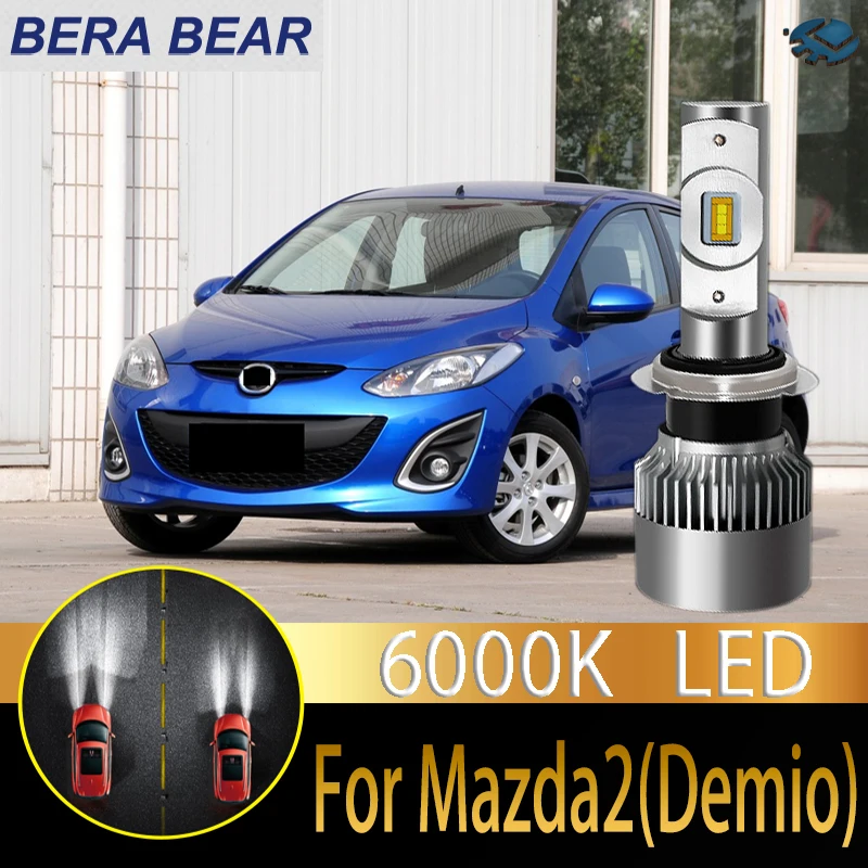 BERA Медведь автомобилей головной светильник лампы светодиодный для Mazda 2 Demio Jinxiang