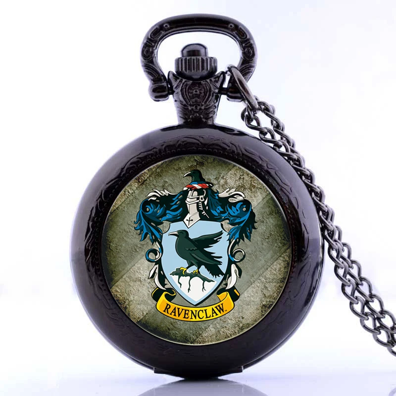 Антикварные мужские и женские кварцевые карманные часы hp RAVENCLAW Eagle аналоговые в