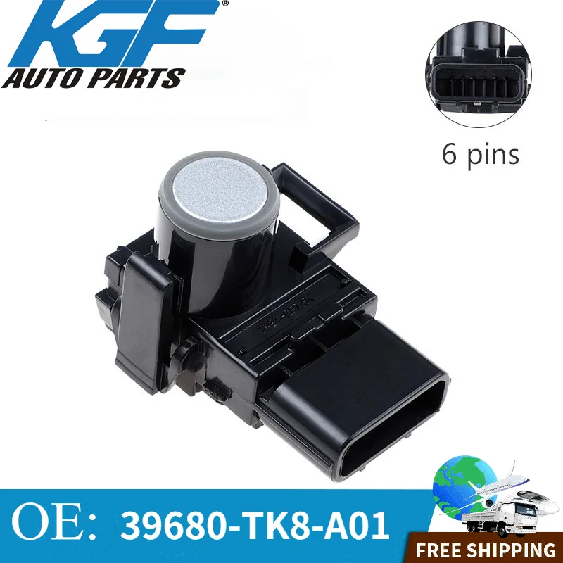 

Новый датчик обратной парковки PDC серебристого цвета для Honda Odyssey 2011-2014 39680-TK8-A01 39680TK8A01 автомобильные аксессуары