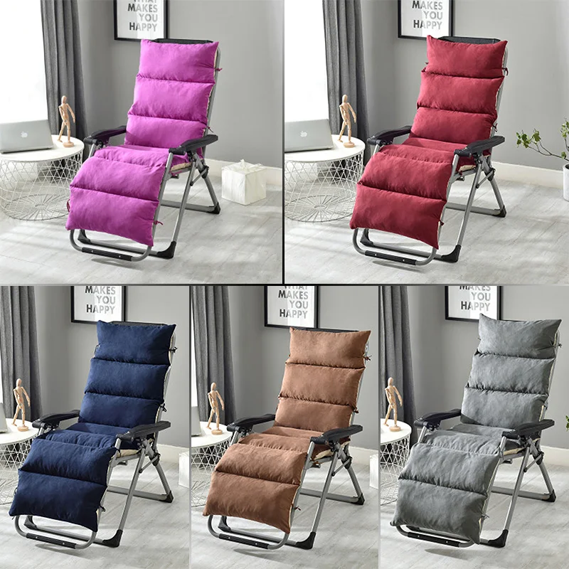 

Lounger Recliner Cushion Garden Furniture Patio Chairs Pad Cushion Elderly Chaise Longue Mattress Nap Sleeping Back Cushion