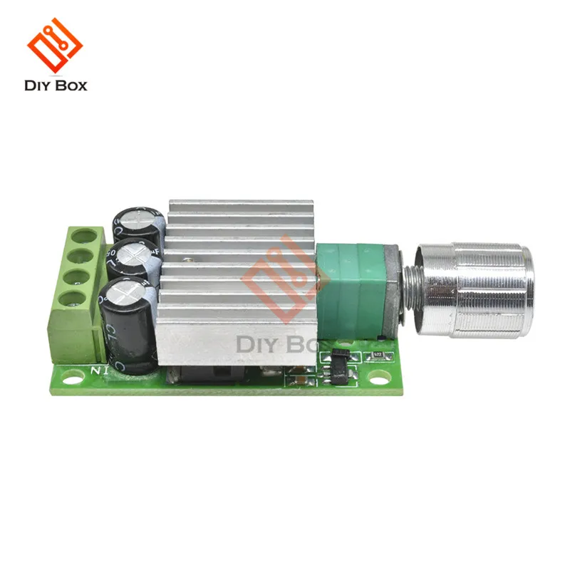 10A 12 V-30 V PWM контроллер скорости двигателя постоянного тока Регулируемый Скорость регулятор губернатор 12V 24V Вентилятор Мотор RC Скорость Управление теплоотвод