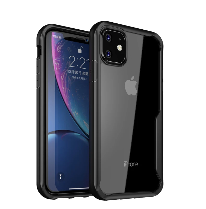 Чехол для iphone 11 IPAKY противоударный чехол Роскошный прозрачный силикон ТПЭ+ Чехлы для телефона для apple iphone 11 pro максимальный чехол