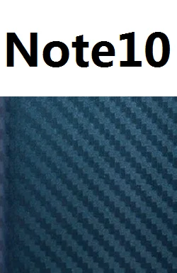 note 10- blue Наклейка для мобильного телефона samsung Galaxy Note 10 Plus Note 9 8 градиентная пленка для samsung S10 Plus S9 аксессуары наклейка EEMIA - Цвет: note 10- blue