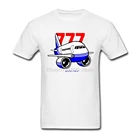 Новинка 777, Мужская футболка Боинг, Уникальные футболки для упражнений, удобные футболки, мужская летняя футболка с круглым вырезом, клубный Топ для папы, самолет