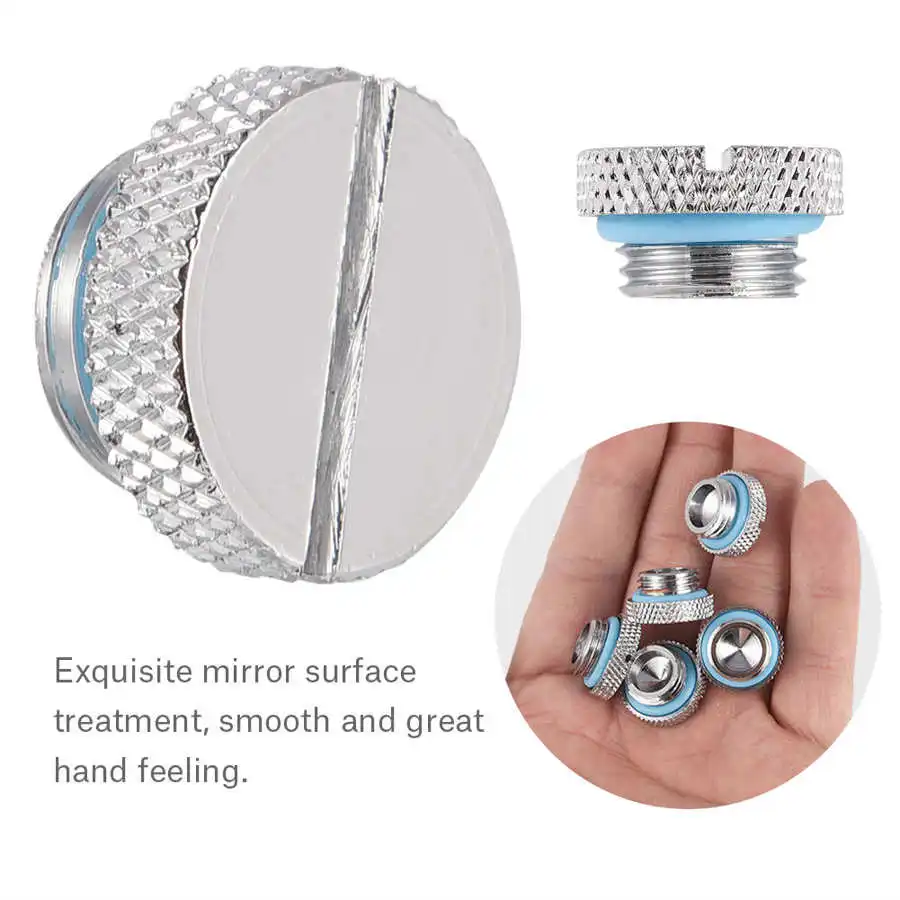 5 шт. латунные соединители для водяного охлаждения компьютера | Компьютеры и офис