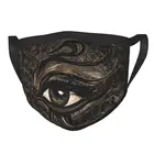 Египетский Глаз Хоруса моющаяся унисекс маска для рта маска для лица с цифровым пылезащитным покрытием маска-респиратор для рта