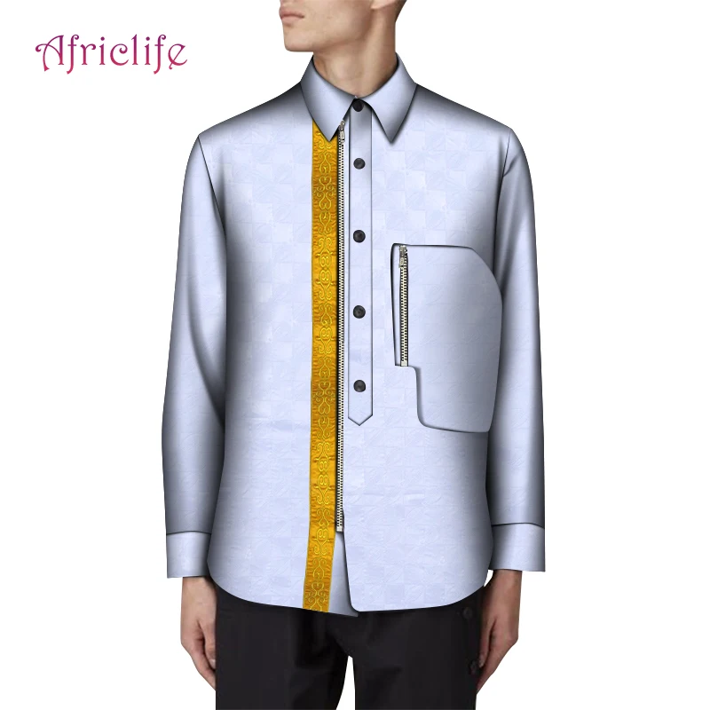 

Men Shirt Fashion 2021 Handsome Male Top Clothing WYN1362