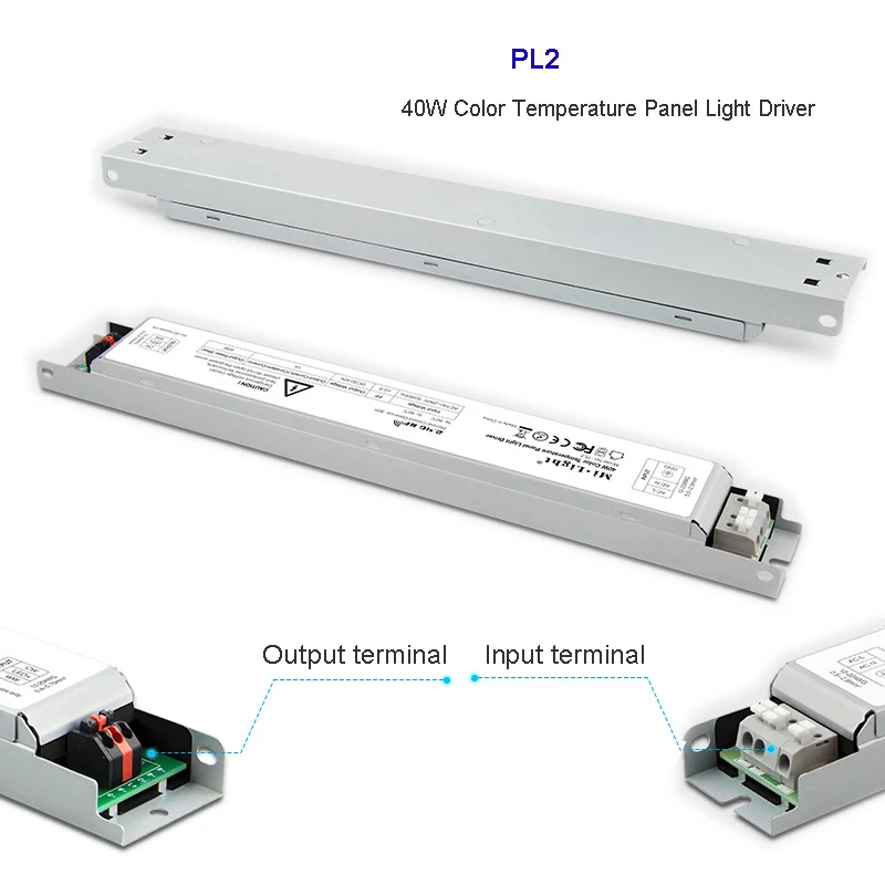 Miboxer 220 В PL2 40 Вт цветовая температура светодиодный панельный светильник драйвер